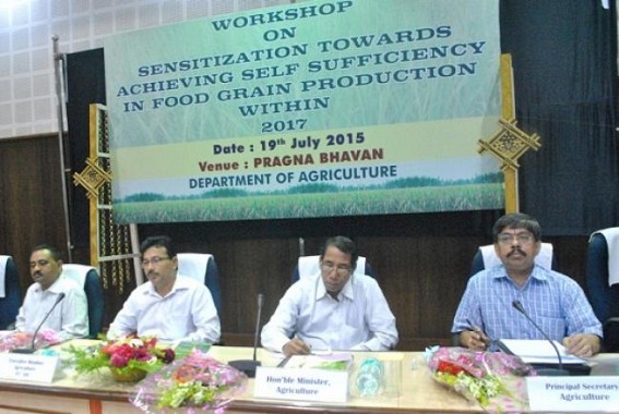 Workshop on achieving Self-sufficiency in food grains held at Pragna Bhawan Workshop on achieving Self-sufficiency in food grains held at Pragna Bhawan